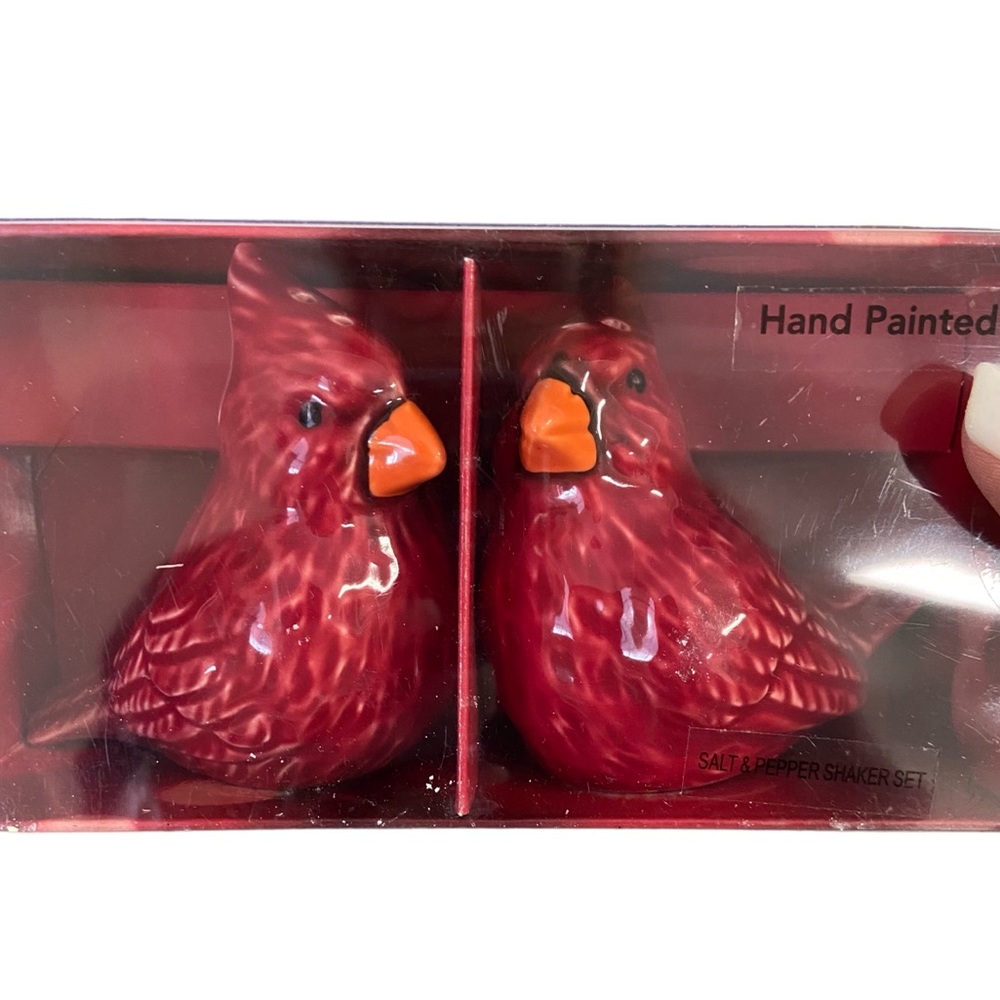 Cardinal Salt and Pepper Shaker Set